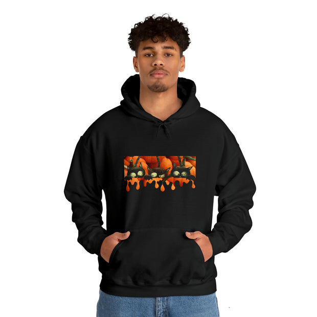 Pumpkin cats Unisex Heavy Blend™ Hooded Sweatshirt