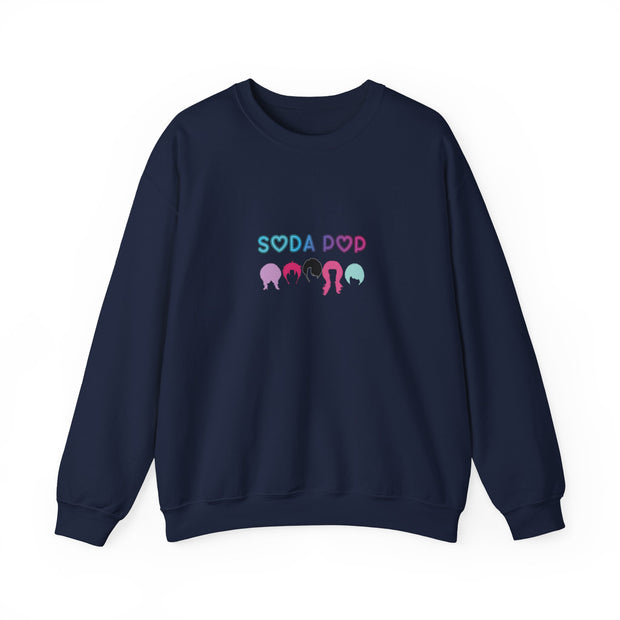 Colorful Soda Pop Sweatshirt - Unisex Cozy Pullover for Casual Wear, Gifts for Soda Lovers, Trendy Graphic Crewneck, Fun & Funky Apparel