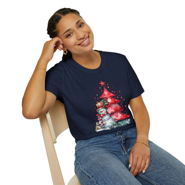 Snowman Unisex Softstyle T-Shirt