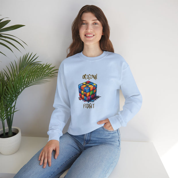 Rubik Cube Unisex Heavy Blend™ Crewneck Sweatshirt