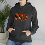 Pumpkin cats Unisex Heavy Blend™ Hooded Sweatshirt