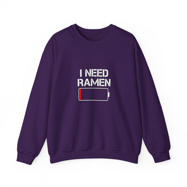 I Need Ramen Unisex Heavy Blend™ Crewneck Sweatshirt