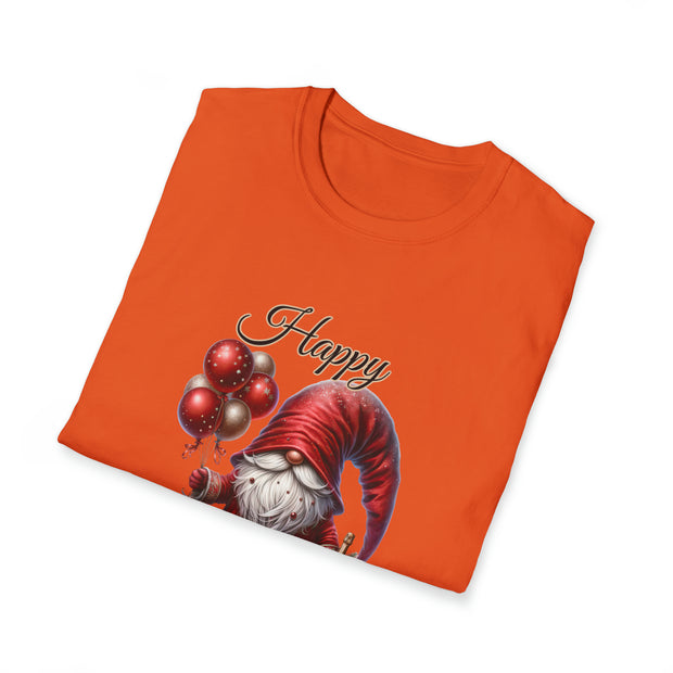 Gnome New Year Unisex Softstyle T-Shirt