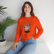 Rockin this Mom Life Unisex Heavy Blend™ Crewneck Sweatshirt