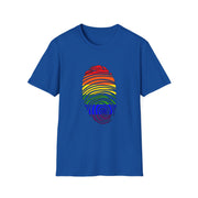 Pride Fingerprint Unisex Softstyle T-Shirt