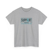 Ovarian Cancer Support Squad Unisex Heavy Cotton Tee