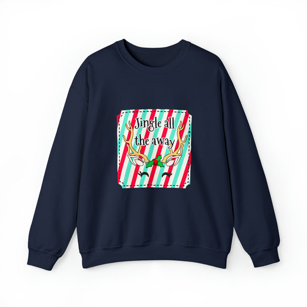 Reindeer Unisex Heavy Blend™ Crewneck Sweatshirt