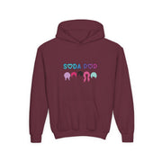 Youth Hoodie with Fun Soda Theme - Perfect for Birthdays, Parties, Gift Ideas, Kids Fashion, Playtime