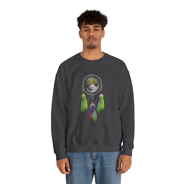 Bear Dream Catcher Unisex Heavy Blend™ Crewneck Sweatshirt