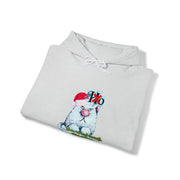 Christmas cat Unisex Heavy Blend™ Hooded Sweatshirt