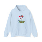 Christmas cat Unisex Heavy Blend™ Hooded Sweatshirt