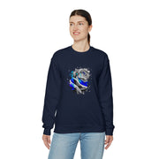 Rose Unisex Heavy Blend™ Crewneck Sweatshirt