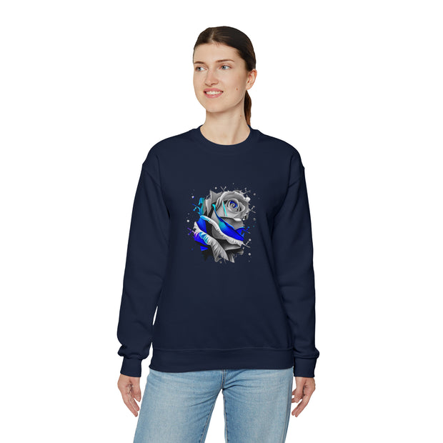 Rose Unisex Heavy Blend™ Crewneck Sweatshirt