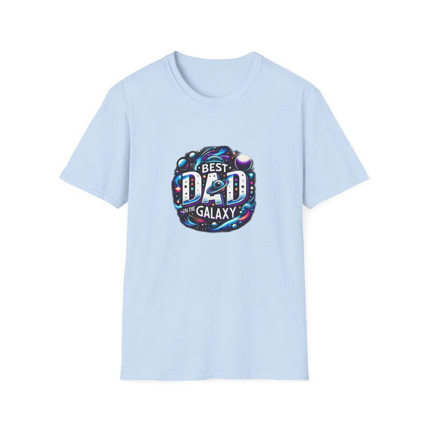 Best Dad in the Galaxy Unisex Softstyle T-Shirt
