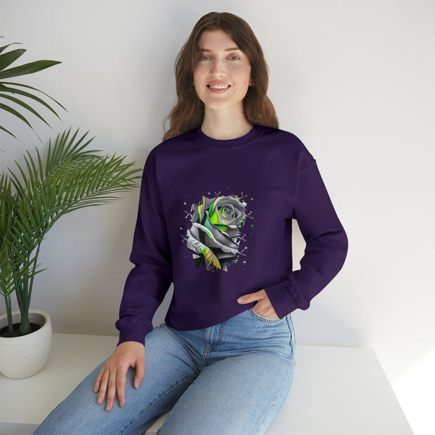 Rose Unisex Heavy Blend™ Crewneck Sweatshirt