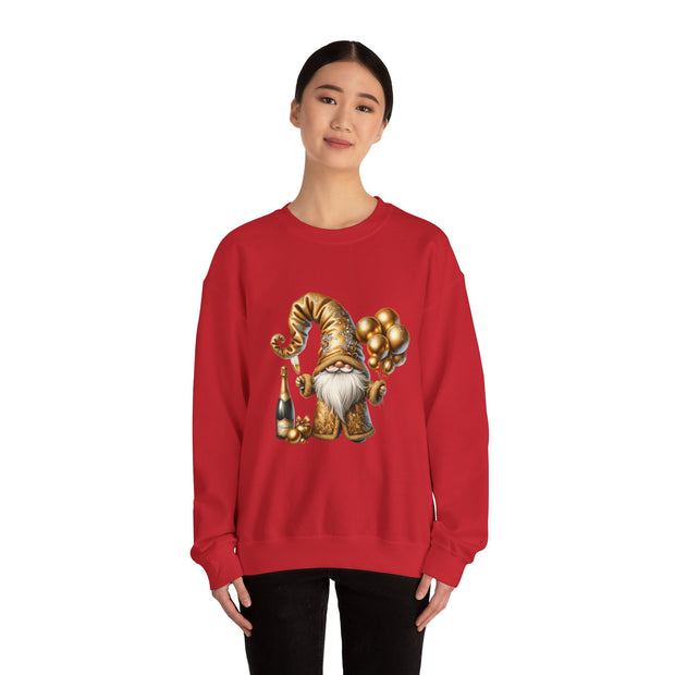 New Year Gnome Unisex Heavy Blend™ Crewneck Sweatshirt