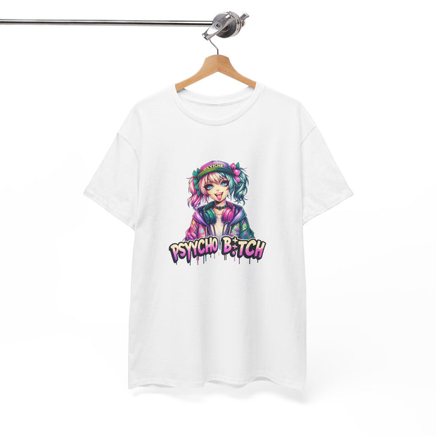 Graffiti Anime Girls Unisex Heavy Cotton Tee