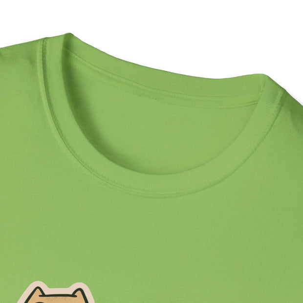 Christmas Cat Unisex Softstyle T-Shirt