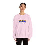 Peace Love Pride Unisex Heavy Blend™ Crewneck Sweatshirt