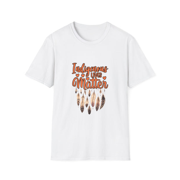 Indigenous Lives Matter Unisex Softstyle T-Shirt