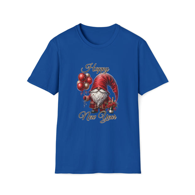 Gnome New Year Unisex Softstyle T-Shirt