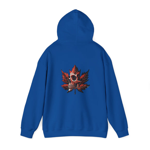 Maple Leaf Skull Unisex Heavy Blend™ Hooded Sweatshirt
