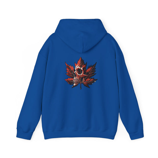 Maple Leaf Skull Unisex Heavy Blend™ Hooded Sweatshirt