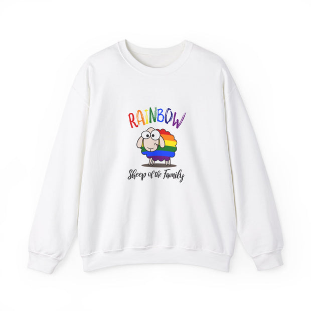 Rainbow Sheep Unisex Heavy Blend™ Crewneck Sweatshirt
