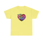 Soda Pop Heart Tee - Vintage Unisex Cotton T-Shirt, Casual Wear, Retro Graphic Tee, Gift for Soda Lovers, Summer Fashion