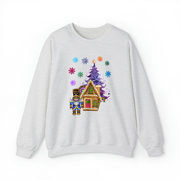 Gnome Nutcracker Unisex Heavy Blend™ Crewneck Sweatshirt