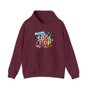 My Little Soda Pop Hooded Sweatshirt, Trendy Unisex Pullover, Fun Gift for Teens, Casual Wear, Comfortable Street Style
