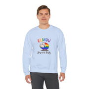 Rainbow Sheep Unisex Heavy Blend™ Crewneck Sweatshirt