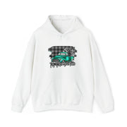 Christmas truck Unisex Heavy Blend™ Hooded Sweatshirt