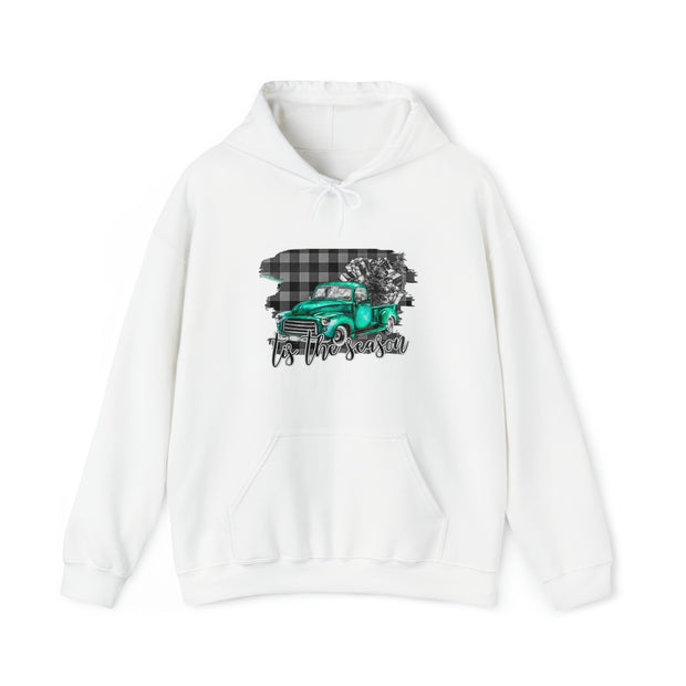 Christmas truck Unisex Heavy Blend™ Hooded Sweatshirt