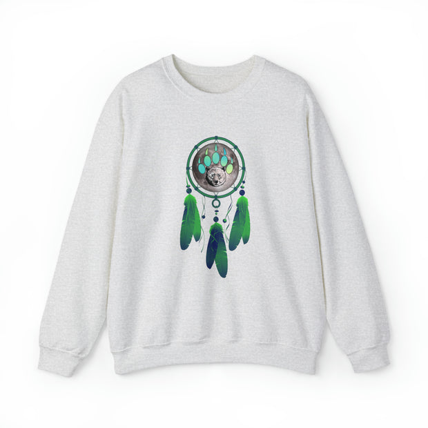 Bear Dream catcher Unisex Heavy Blend™ Crewneck Sweatshirt