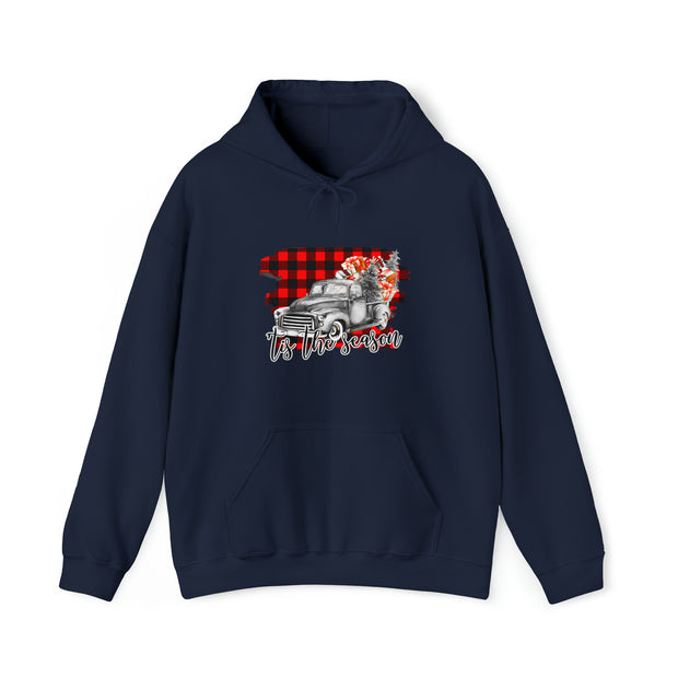 Christmas truck Unisex Heavy Blend™ Hooded Sweatshirt