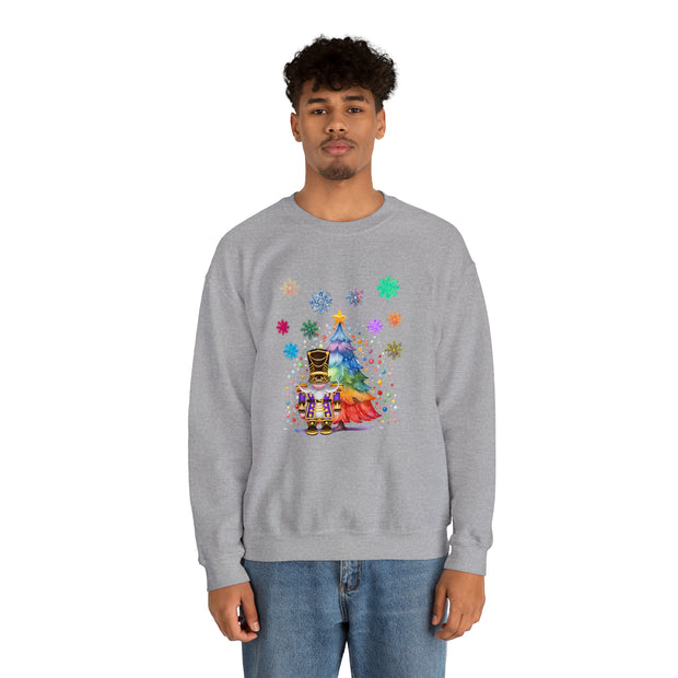 Gnome Nutcracker Unisex Heavy Blend™ Crewneck Sweatshirt