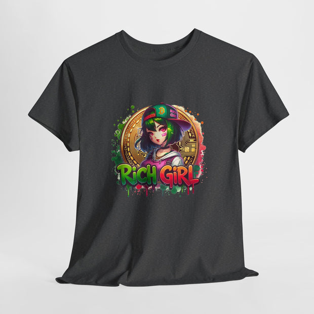 Graffiti Anime Girls Unisex Heavy Cotton Tee