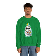 Christmas cat Unisex Heavy Blend™ Crewneck Sweatshirt
