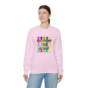 Support the Fight Unisex Heavy Blend™ Crewneck Sweatshirt