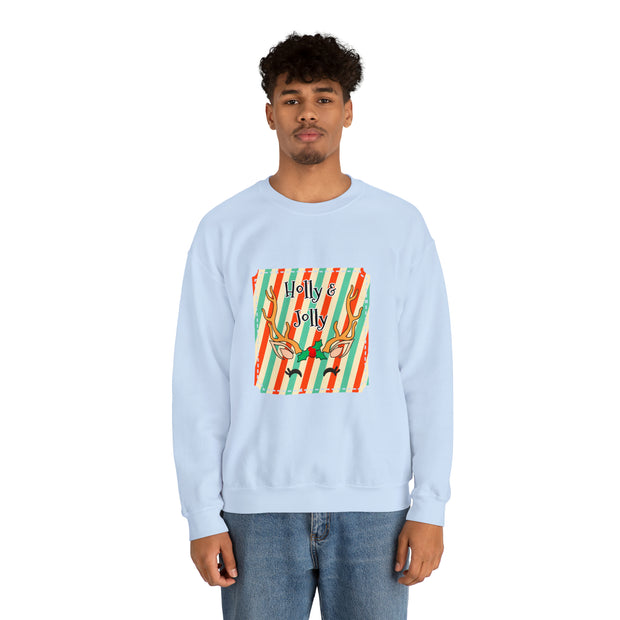 Reindeer Unisex Heavy Blend™ Crewneck Sweatshirt