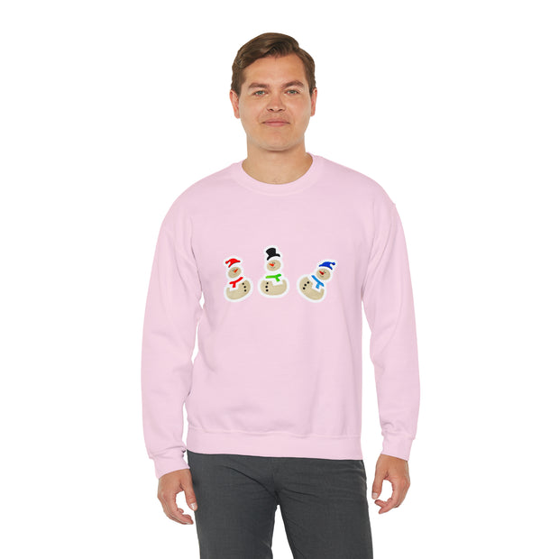Snowmen Unisex Heavy Blend™ Crewneck Sweatshirt