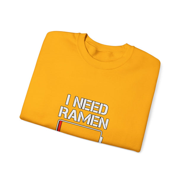 I Need Ramen Unisex Heavy Blend™ Crewneck Sweatshirt