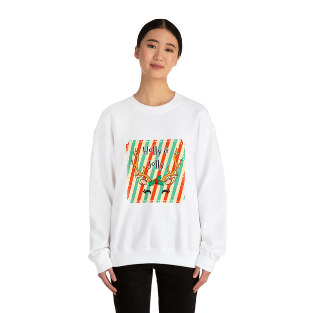 Reindeer Unisex Heavy Blend™ Crewneck Sweatshirt