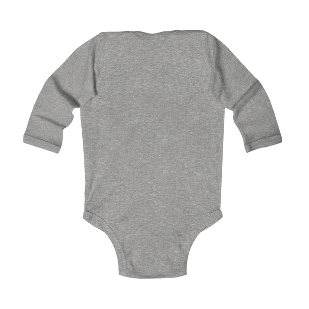 Bear Happy Little Camper Infant Long Sleeve Bodysuit