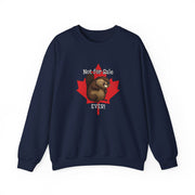 Sweatshirt Angry Beaver Canada Maple Leaf Unisex Heavy Blend Crewneck