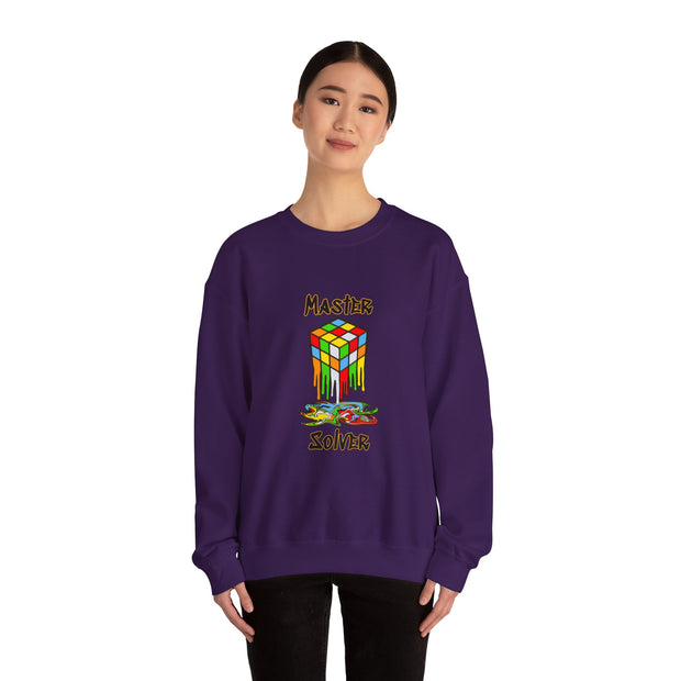 Rubik Cube Unisex Heavy Blend™ Crewneck Sweatshirt
