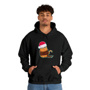 Christmas cat Unisex Heavy Blend™ Hooded Sweatshirt
