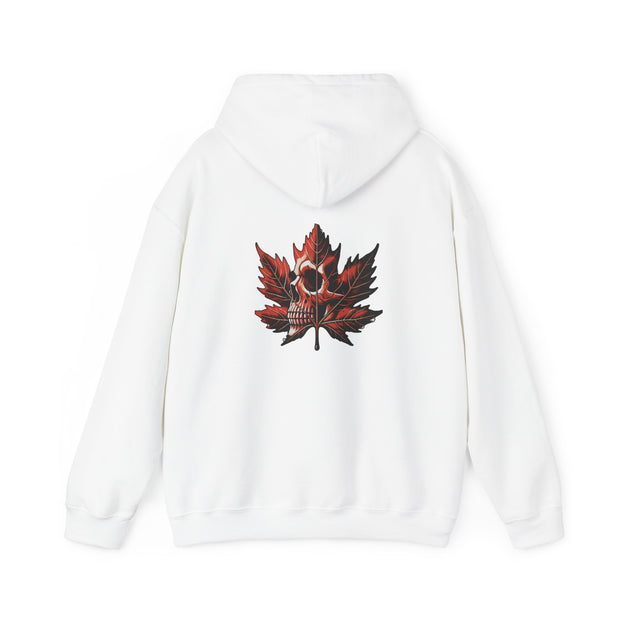 Maple Leaf Skull Unisex Heavy Blend™ Hooded Sweatshirt