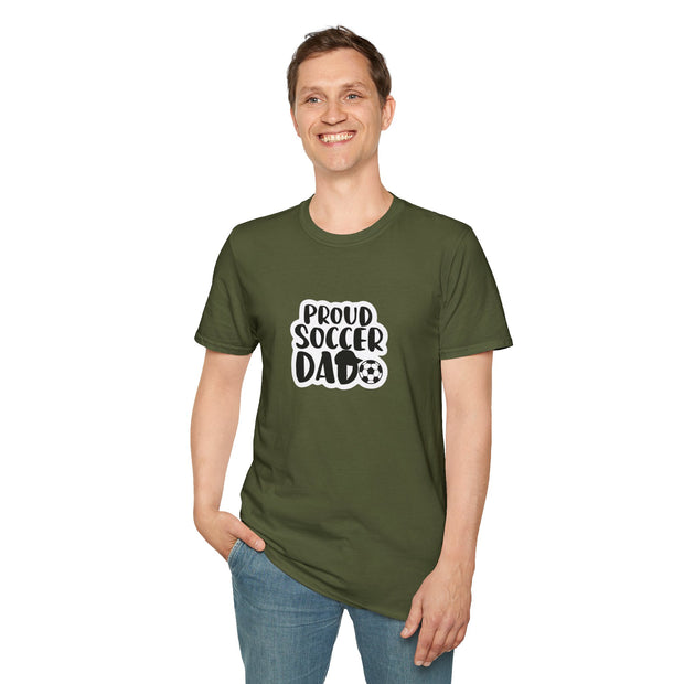 Proud Soccer Dad Unisex Softstyle T-Shirt